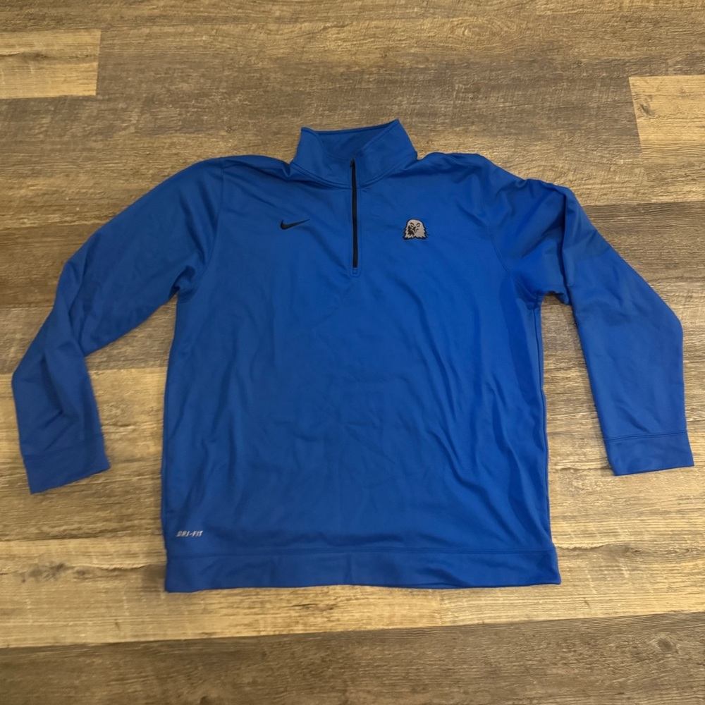 Blue Nike Quarter-Zip Pullover XL